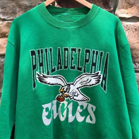 90_S Philadelphia Eagles Russell Shirt 90S Full Size S-3Xl ClassicMade Us Sweat - Picture 1 of 4
